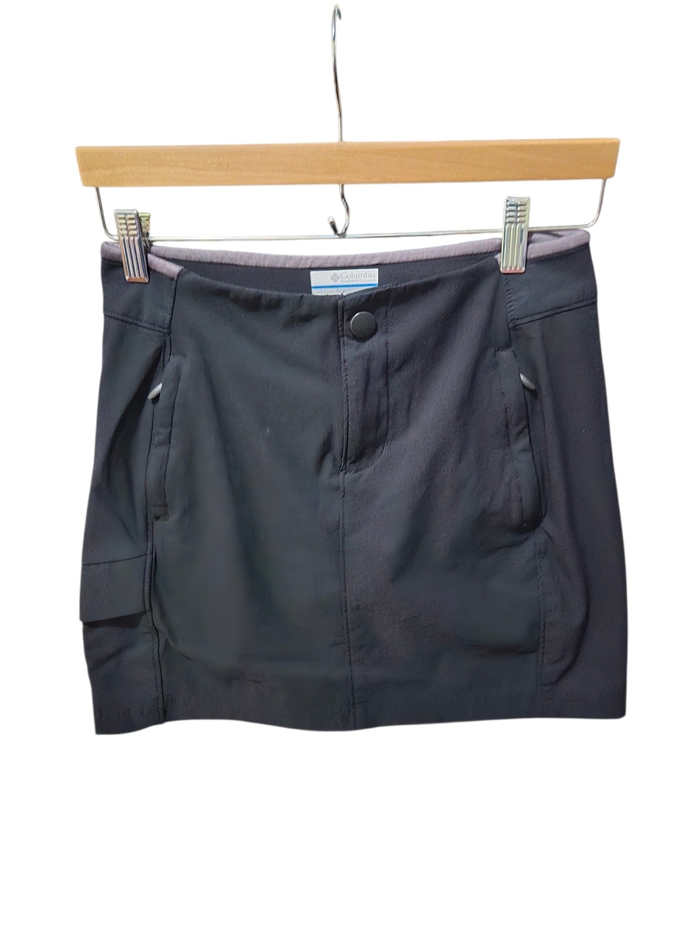Columbia Omni-Shield Black Athletic Skort Women's Size 2 Hiking Golf Tennis